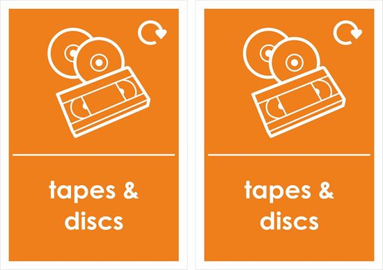 Picture of Tapes & Discs Decals / Stickers