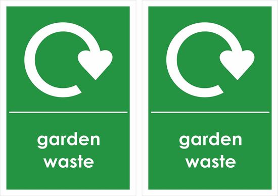 Picture of Garden Waste Decals / Stickers