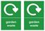 Picture of Garden Waste Decals / Stickers