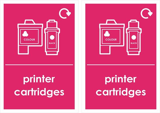 Picture of Printer Cartridges Decals / Stickers