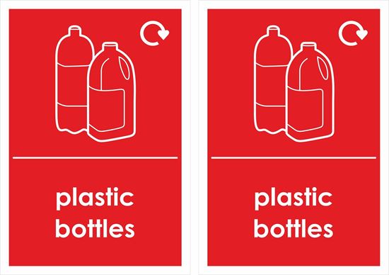 Picture of Plastic Bottles Decals / Stickers