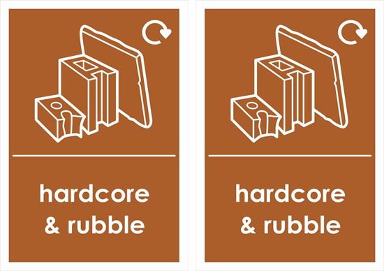 Picture of Hardcore & Rubble Decals / Stickers