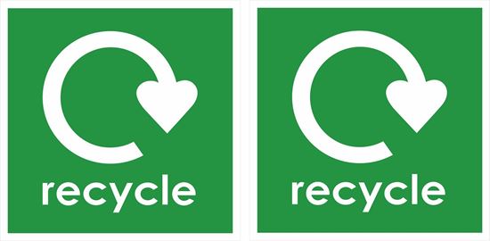 Picture of recycle Decals / Stickers