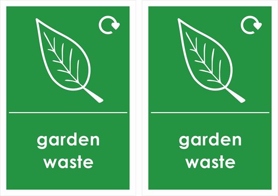 Picture of Garden Waste Decals / Stickers