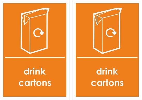 Picture of Drink Cartons Decals / Stickers