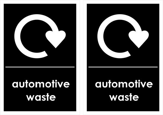 Picture of Automotive Waste Decals / Stickers