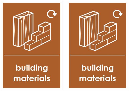 Picture of Building Materials Decals / Stickers