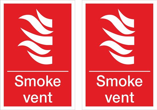 Picture of Smoke vent Decals / Stickers