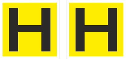 Picture of Hydrant point Decals / Stickers