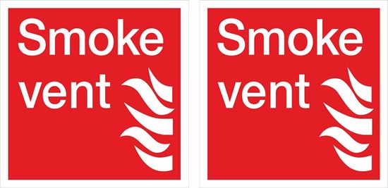 Picture of Smoke vent Decals / Stickers