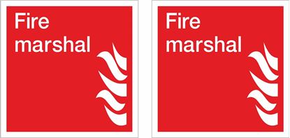 Picture of Fire marshal Decals / Stickers