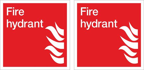 Picture of Fire hydrant Decals / Stickers