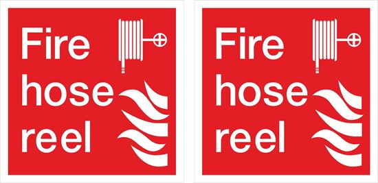 Picture of Fire hose reel Decals / Stickers