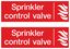 Picture of Sprinkler control valve Decals / Stickers