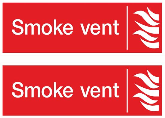 Picture of Smoke Vent Decals / Stickers