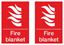 Picture of Fire blanket Decals / Stickers