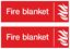 Picture of Fire blanket Decals / Stickers