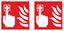 Picture of Fire Alarm Button Decals / Stickers