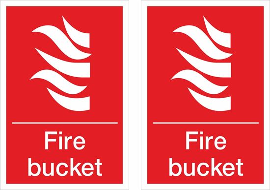 Picture of Fire bucket Decals / Stickers