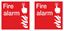Picture of Fire Alarm Decals / Stickers