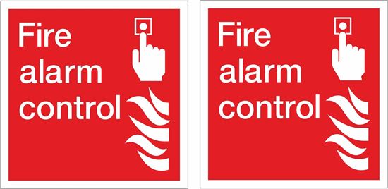 Picture of Fire alarm control Decals / Stickers