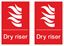 Picture of Dry riser Decals / Stickers