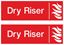 Picture of Dry Riser Decals / Stickers