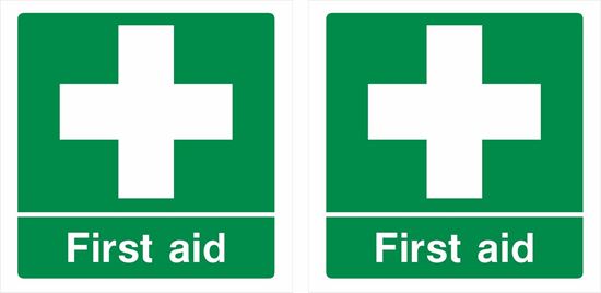 Picture of First aid Decals / Stickers