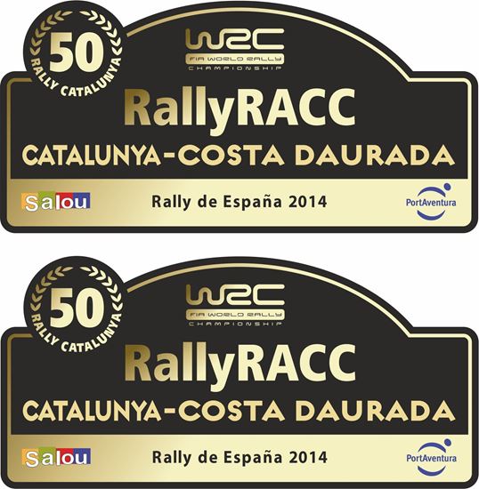 Picture of Rally RACC Catalunya - Costa Daurada Decals / Stickers