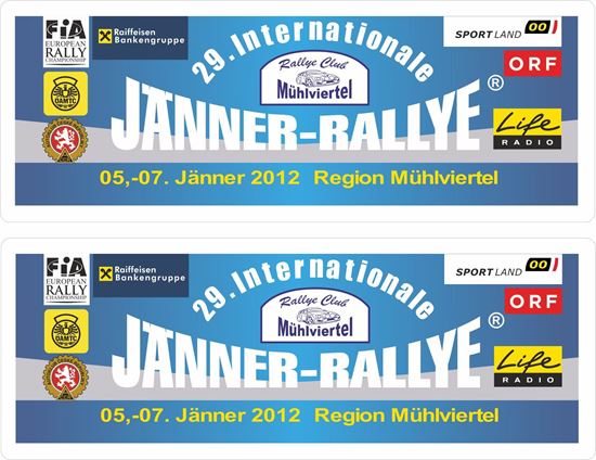 Picture of Janner Rallye Decals / Stickers