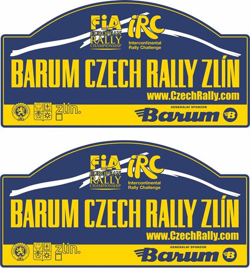 Picture of Barum Czech Rally Zlin Decals / Stickers