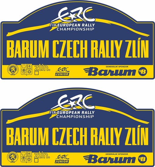 Picture of Barum Czech Rally Zlin Decals / Stickers