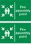 Picture of Fire assembly point Decals / Stickers