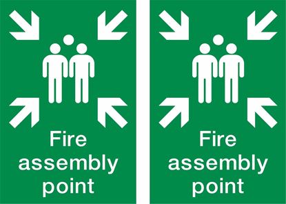 Picture of Fire assembly point Decals / Stickers