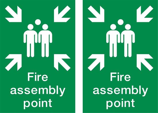 Picture of Fire assembly point Decals / Stickers