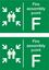 Picture of Fire assembly point F Decals / Stickers