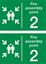 Picture of Fire assembly point 2 Decals / Stickers