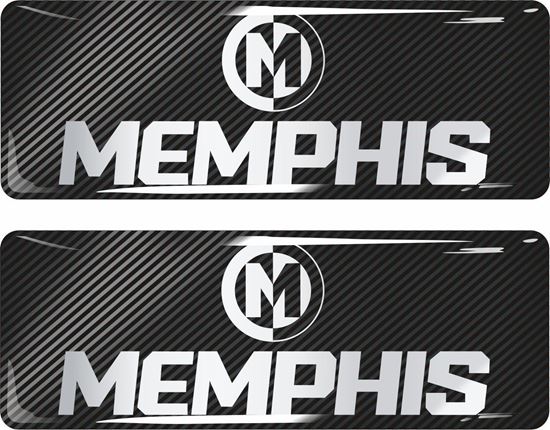 Picture of Memphis Car Audio Gel Badges