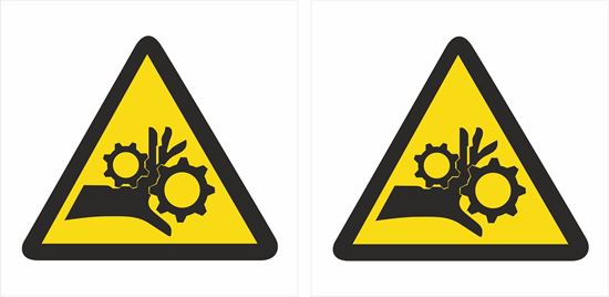 Picture of Caution Decals / Stickers