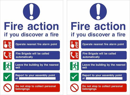Picture of Fire action Decals / Stickers