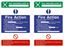 Picture of Fire action / assembly point Decals / Stickers