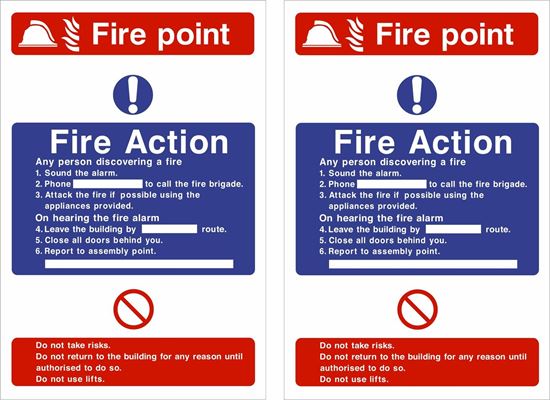 Picture of Fire action / Fire point Decals / Stickers
