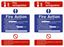 Picture of Fire action / Fire extinguisher Decals / Stickers