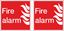 Picture of Fire Alarm Decals / Stickers