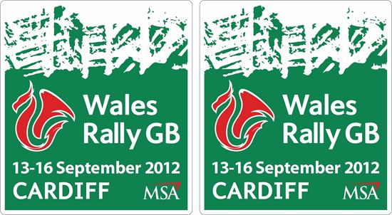 Picture of Wales Rally GB 2012 Decals / Stickers