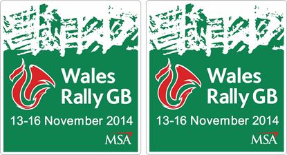 Picture of Wales Rally GB 2014 Decals / Stickers