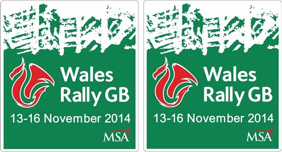 Picture of Wales Rally GB 2014 Decals / Stickers