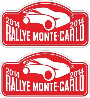 Picture of Rally Monte-Carlo 2014 Decals / Stickers