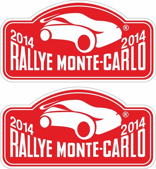 Picture of Rally Monte-Carlo 2014 Decals / Stickers