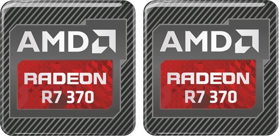 Picture of AMD Radeon R7 370 Gel Badges